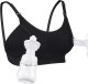 Momcozy YN08 (L) | Biustonosz do laktatora typu Hands-Free | Czarny (HF008-BL100L-C) 1