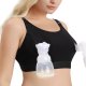 Momcozy YN08 (L) | Biustonosz do laktatora typu Hands-Free | Czarny (HF008-BL100L-C) 2