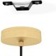EGLO 900305, 1 bulb(s), E27, IP20, Brass, Gold, White 3