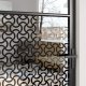 vidaXL vidaXL Drzwi szklane Fretwork Czarny 93 x 3,5 x 201,5 cm Aluminium 4