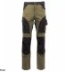 Polstar AISP - TRAIL spodnie do pasa 4WAY stretch podwójne potrójne szwy szyte mocną nicią 280 g/m2 wzmocnione kieszenie na komórkę dokumenty - khaki 102 27