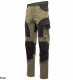 Polstar AISP - TRAIL spodnie do pasa 4WAY stretch podwójne potrójne szwy szyte mocną nicią 280 g/m2 wzmocnione kieszenie na komórkę dokumenty - khaki 102 29