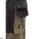 Polstar AISP - TRAIL spodnie do pasa 4WAY stretch podwójne potrójne szwy szyte mocną nicią 280 g/m2 wzmocnione kieszenie na komórkę dokumenty - khaki 102 33