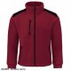 JHK FLRA 340 - bluza polarowa unisex, gruba posiada bardzo dobre właściwości cieplne - niebieski royal-czarny 5XL 22