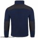 JHK FLRA 340 - bluza polarowa unisex, gruba posiada bardzo dobre właściwości cieplne - niebieski royal-czarny 5XL 39