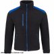 JHK FLRA 340 - bluza polarowa unisex, gruba posiada bardzo dobre właściwości cieplne - niebieski royal-czarny 5XL 8