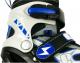 Rolki PowerBlade Rolki regulowane z wymienną płozą na łyżwy X-One niebieskie r. 30-33 10