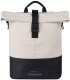Basil Sakwa pojedyncza BASIL COVE BICYCLE SHOPPER 14-16L, MIK Hooks, off-white/black 2