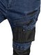 Neo Spodnie robocze DENIM, wzmocnienia Oxford, granatowe, rozmiar L 2