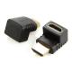 Adapter AV Gembird HDMI - HDMI czarny (A-HDMI270-FML) 1