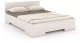 Skandica Łóżko SPECTRUM MAXI ST bukowe 200x200 białe SKANDICA 1
