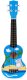 Multistore Gitara ukulele dla dzieci drewniana 4 struny nylonowe kostka do gry ECOTOYS EDUKAMP 2