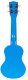Multistore Gitara ukulele dla dzieci drewniana 4 struny nylonowe kostka do gry ECOTOYS EDUKAMP 6