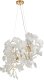 Lampa wisząca Step into Design Dekoracyjna lampa wisząca Botanika XY080P-120 Step liście ceramika biały złoty 6