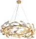 Lampa wisząca Step into Design Wisząca lampa BOTANIKA XY080P-80 Step do jadalni glamour biała złota 4