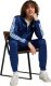 Adidas Dres męski adidas Sportswear Basic 3-Stripes French Terry niebieski JI8873 2XL 8