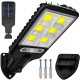 4kom.pl Lampa uliczna solarna 120 COB LED LU17 z czujnikiem ruchu i zmierzchu 1