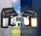 Kinkiet LTC Lampa ścienna solarna LED COB 10W 1200lm,czujnik ruchu,zmierzchu,akumul.1800mAh IP54 (ABS) 5