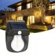 Kinkiet LTC LTC Lampa ścienna solarna COB 5W,600lm,czujnik ruchu, zmierzchu,akumul.1800mAh (ABS) 6