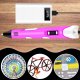 R2 Invest Długopis 3D Różowy Zestaw Drukarka Magiczny Pen Dla Dzieci + Wkłady 9M 10
