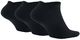 Nike Skarpetki Value No Show 3-Pack czarne roz. 38-42 (SX2554-1) 1