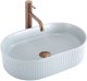 Umywalka Rea Umywalka nablatowa Rea Vanda Baby Blue Matt 5