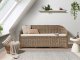 Beliani Sofa ogrodowa dla 3 osób SUSUA Rattan Naturalny (586067 Bel) 1
