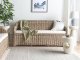 Beliani Sofa ogrodowa dla 3 osób SUSUA Rattan Naturalny (586067 Bel) 2
