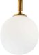 Lampa sufitowa Beliani MAVILLA Szkło Mosiężny 7