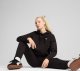 Puma Bluza damska z kapturem kangurka Puma ESS Comfort Hoodie FL czarna 682384 01 XL 6