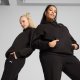 Puma Bluza damska z kapturem kangurka Puma ESS Comfort Hoodie FL czarna 682384 01 L 7