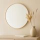 Home Styling Collection Okrągłe lustro na ścianę SORO, Ø 50 cm 2