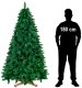 Springos Choinka sztuczna 220 cm sosna leśna jak żywa Royal Trees premium z drewnianym stojakiem UNIWERSALNY 23