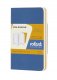 Moleskine Zestaw 2 zeszytów MOLESKINE Volant, XS, 6,5x10,5cm, w linie, 56 stron, blue/amber yellow 2