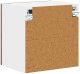 vidaXL vidaXL Front do zmywarki Kalmar 2 pcs Brązowy dąb 40 x 31 x 40 cm 9