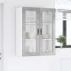 vidaXL vidaXL Front do zmywarki z półką Betonowy szary 80 x 31 x 100 cm 4