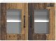 vidaXL vidaXL Front do zmywarki z półką Stare drewno 60 x 31 x 40 cm 6