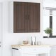 vidaXL vidaXL Front do zmywarki z półką Brązowy dąb 80 x 31 x 80 cm 4