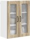 vidaXL vidaXL Front do zmywarki z półką z drzwiami Dąb Sonoma 60 x 31 x 80 cm 3