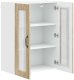 vidaXL vidaXL Front do zmywarki z półką z drzwiami Dąb Sonoma 60 x 31 x 80 cm 5
