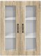 vidaXL vidaXL Front do zmywarki z półką z drzwiami Dąb Sonoma 60 x 31 x 80 cm 6