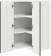 vidaXL vidaXL Front do zmywarki Lucca Czarny 57 x 57 x 80 cm 5