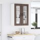 vidaXL vidaXL Front do zmywarki z półką Brązowy dąb 60 x 31 x 80 cm 4
