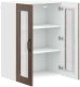 vidaXL vidaXL Front do zmywarki z półką Brązowy dąb 60 x 31 x 80 cm 5