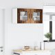 vidaXL vidaXL Front do zmywarki Kalmar 2 pcs Stare drewno 40 x 31 x 40 cm 4
