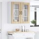 vidaXL vidaXL Front do zmywarki Kalmar 2 pcs Dąb Sonoma 40 x 31 x 80 cm 4
