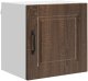 vidaXL vidaXL Front do zmywarki z półką Brązowy dąb 40 x 31 x 40 cm 2