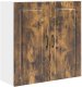vidaXL vidaXL Front do zmywarki z półką Dąb wędzony 80 x 31 x 80 cm 2