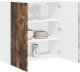 vidaXL vidaXL Front do zmywarki z półką Dąb wędzony 80 x 31 x 80 cm 3