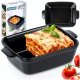 Vilde Naczynie żaroodporne ceramiczne czarne 350 ml 7